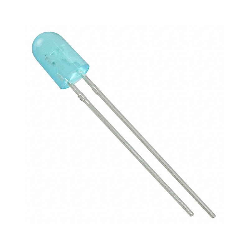 1 pcs : MT5470-BL - LED BLUE DIFFUSED 5MM OVAL T/H