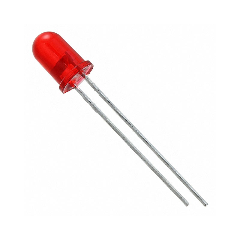1 pcs : 4305H1 - LED RED CLEAR T-1 3/4 T/H