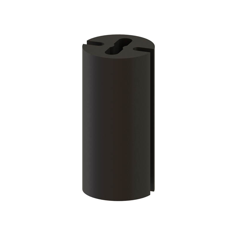 1 pcs : LEDM-2-06 - LED SPACER 3MM T-1 BLACK 6MM