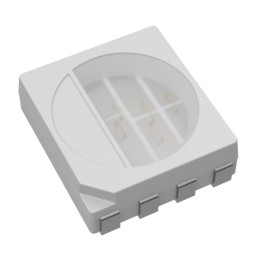 1 pcs : IN-P55QDTRGBW - LED RGBW CLEAR 8PLCC SMD