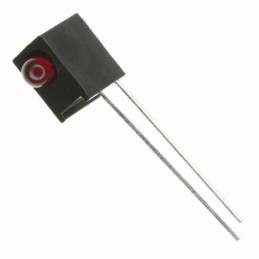 1 pcs : HLMP-1301-E00A1 - LED CBI 3MM RED RA HSG