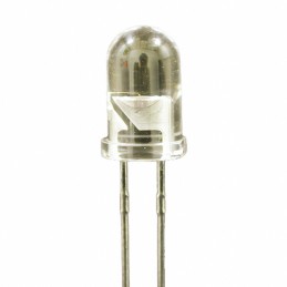 1 pcs : XLM2ACR12W - LED RED CLEAR T-1 3/4 T/H