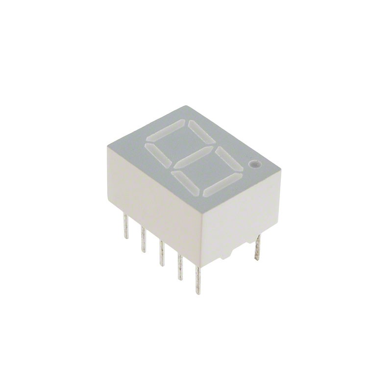 1 pcs : HDSP-301G - DISPLAY 7SEG 0.4' SGL GRN 10DIP