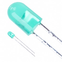 1 pcs : LTL-10233W - LED GREEN DIFFUSED T/H