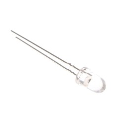 1 pcs : HLMP-EL3G-VX0DD - LED AMBER CLEAR T-1 3/4 T/H