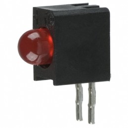 1 pcs : 5510409F - LED CBI 3MM RED RA PC MNT