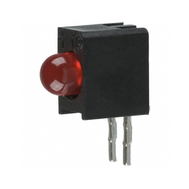 1 pcs : 5510409F - LED CBI 3MM RED RA PC MNT