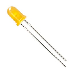 1 pcs : QBL8O60D - LED ORANGE DIFFUSED T-1 3/4 T/H