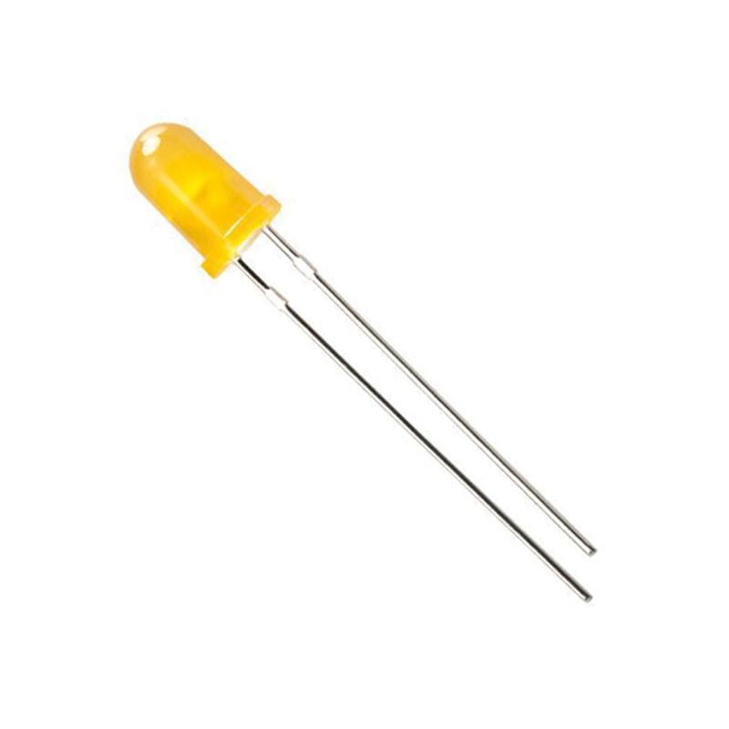 1 pcs : QBL8O60D - LED ORANGE DIFFUSED T-1 3/4 T/H