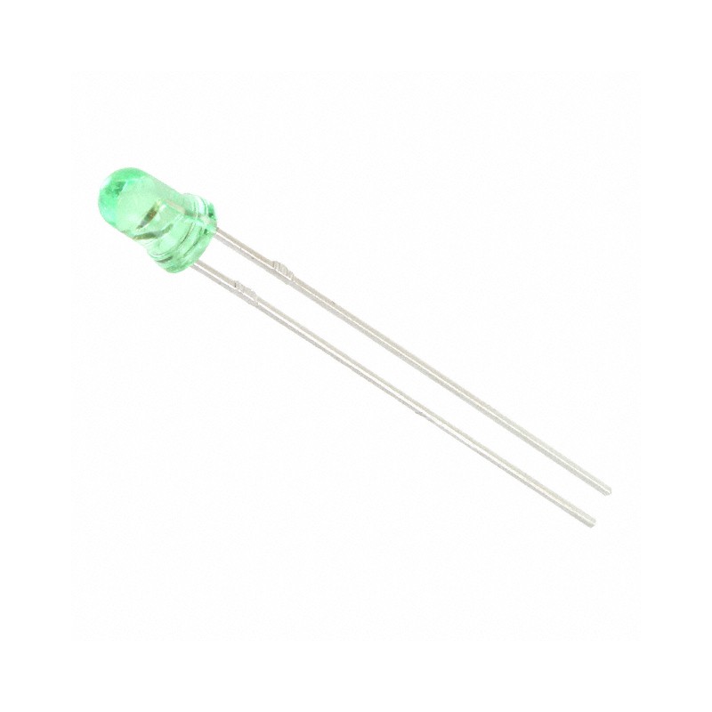 1 pcs : LTL-1CHGE - LED GREEN CLEAR T/H