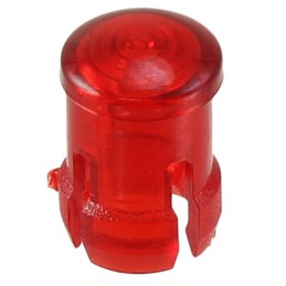 1 pcs : SMB_200_RTP - LENS RED FRESNEL RING SNAP IN