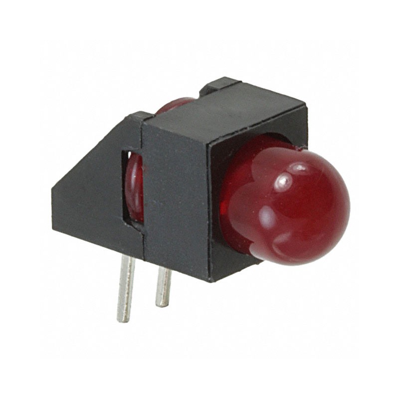 1 pcs : HLMP-4700-C00B2 - LED CBI 5MM RED RA HOUSING