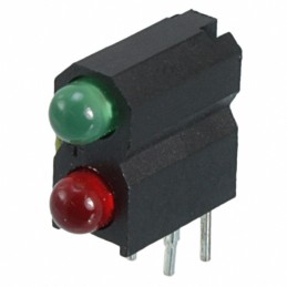 1 pcs : 5530121300F - LED CBI 3MM BI-LVL GRN/RED RA