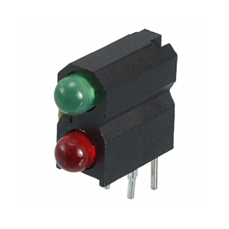 1 pcs : 5530121300F - LED CBI 3MM BI-LVL GRN/RED RA