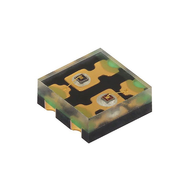 1 pcs : VSMD66694 - EMITTER IR 940NM, 660NM 70MA SMD