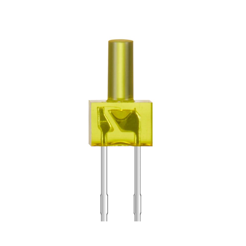 1 pcs : XLMYK13D - LED YELLOW DIFFUSED 2MM T/H