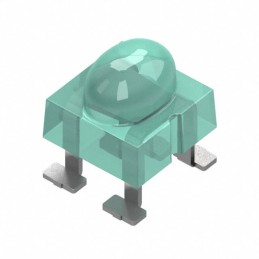 1 pcs : ALMD-LM36-14002 - LED GREEN DIFFUSED 4SMD