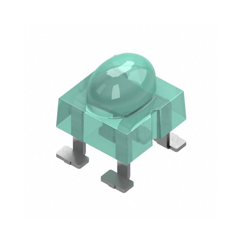 1 pcs : ALMD-LM36-14002 - LED GREEN DIFFUSED 4SMD