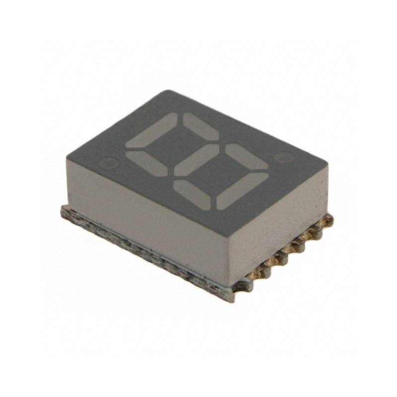 1 pcs : HDSM-281L - DISPLAY 7SEG 0.28' SGL ORG 12SMD