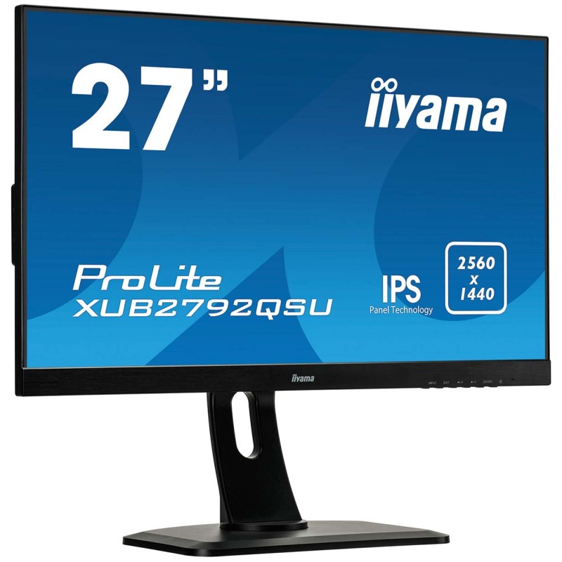 1 pcs - iiyama ProLite 27in LED Monitor, 2560 x 1440pixels
