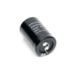 1 pcs - EPCOS 390μF Aluminium Electrolytic Capacitor 450V dc, Snap-In - B43545B5397M000