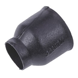 1 pcs - TE Connectivity Heat Shrink Boot Black, Fluid Resistant Elastomer, 10mm