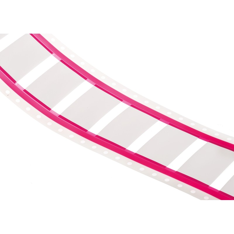 1 Box of 250 - TE Connectivity RPS White Heatshrink Labels, 50mm Width, 250 Qty