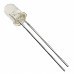 1 pcs : MV3750 - LED RED CLEAR T-1 3/4 T/H