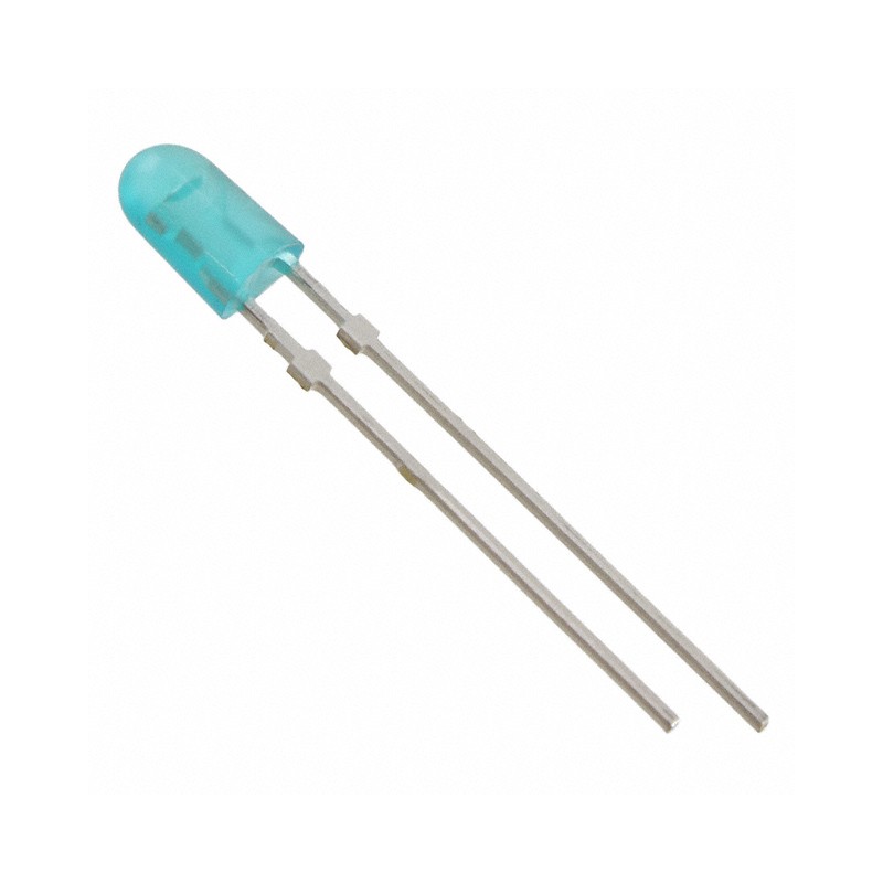 1 pcs : 3474AN-BADB-AGJA-PR-MS - LED BLUE DIFFUSED RAD LEAD T/H