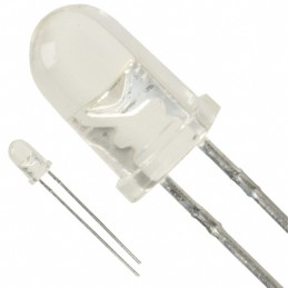 1 pcs : LTW-2R3D7 - LED WHITE CLEAR T-1 3/4 T/H