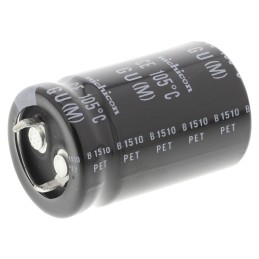 1 pcs - Nichicon 470μF Aluminium Electrolytic Capacitor 200V dc, Snap-In - LGU2D471MELZ