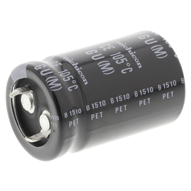 1 pcs - Nichicon 470μF Aluminium Electrolytic Capacitor 200V dc, Snap-In - LGU2D471MELZ