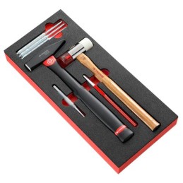 1 pcs - Facom Impact Tools Tool Kit with Foam Inlay