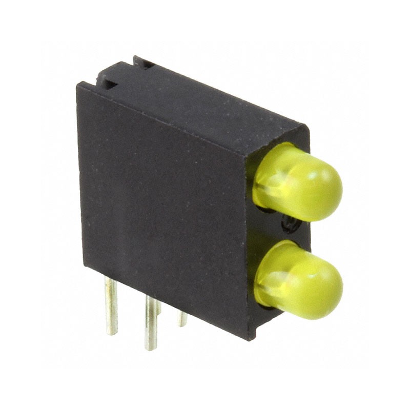 1 pcs : 5530233200F - LED CBI 3MM BI-LVL YELLOW RA