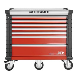 1 pcs - Facom 7 drawer Wheeled Tool Chest, 1035mm x 575mm x 1194mm