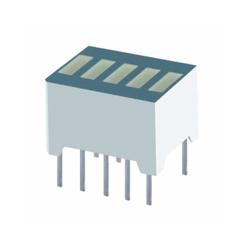 1 pcs : XGUGX5D - BARGRAPH 5-SEGMENT GREEN