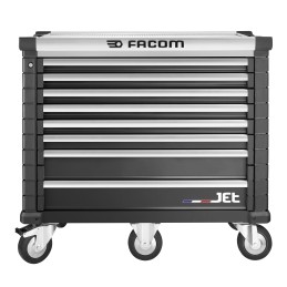 1 pcs - Facom 8 drawer Wheeled Tool Chest, 1035mm x 575mm x 1194mm
