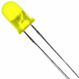 1 pcs : SSL-LX5093SYD - LED YELLOW DIFFUSED T-1 3/4 T/H