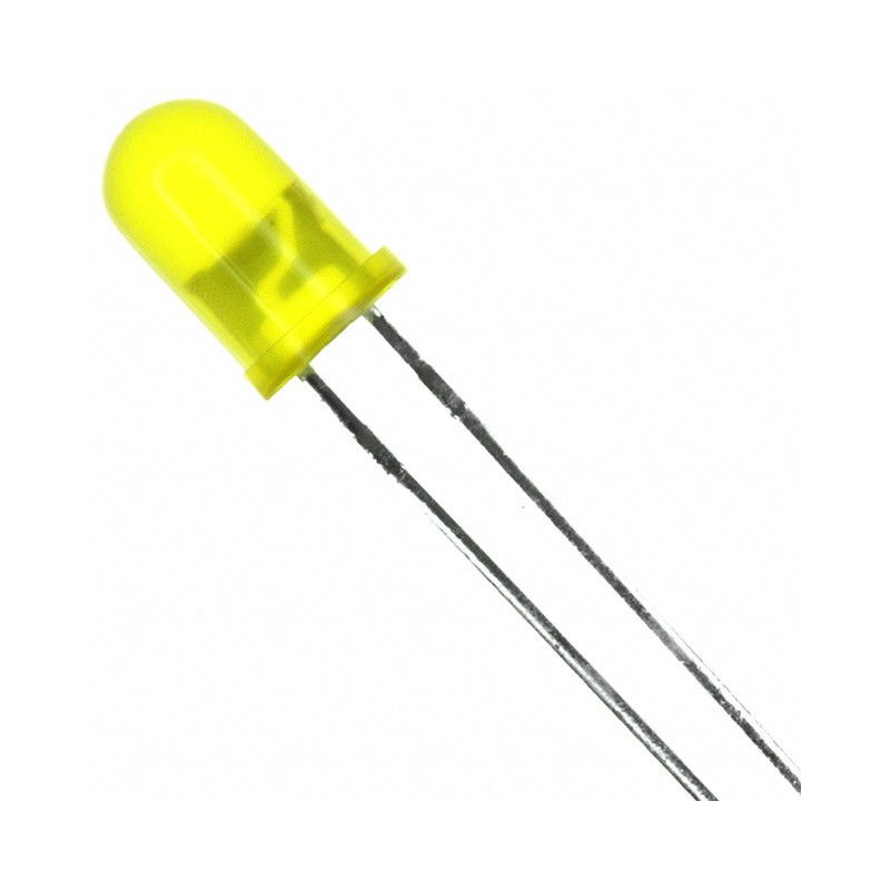 1 pcs : SSL-LX5093SYD - LED YELLOW DIFFUSED T-1 3/4 T/H