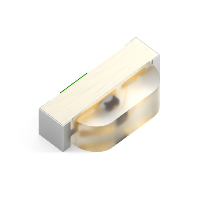 1 pcs : XZM2DG74W - LED GREEN CLEAR 2SMD R/A