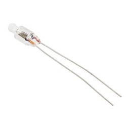 1 pcs : 2ML - LAMP NEON R4MM WIRE 65VAC 90VDC