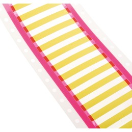 1 Box of 1000 - TE Connectivity RPS Yellow Heatshrink Labels, 50mm Width, 1000 Qty