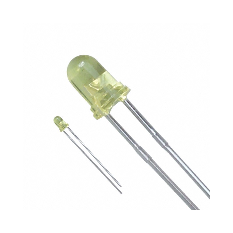 1 pcs : LTL-1CHYE - LED YELLOW CLEAR T/H