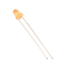 1 pcs : QBL7O60D - LED ORANGE DIFFUSED T-1 T/H
