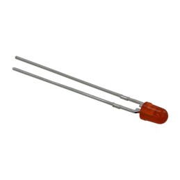 1 pcs : HLMP-K401 - LED ORANGE DIFFUSED T-1 T/H