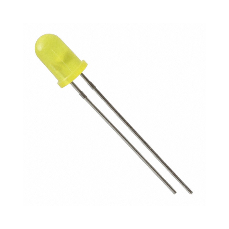 1 pcs : MV5353 - LED YELLOW DIFFUSED T-1 3/4 T/H