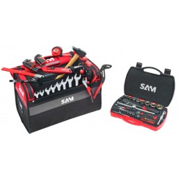 1 pcs - SAM 100 Piece Maintenance Tool Kit Tool Kit with Bag