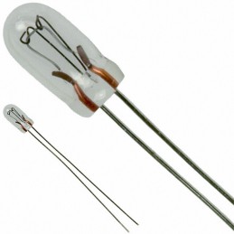 1 pcs : 7219 - LAMP INCAND RT-1 WIRE TERM 12V