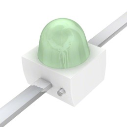 1 pcs : HLMP-6500-F0021 - LED GREEN DIFFUSED YOKE LEAD SMD