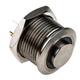 1 pcs - RS PRO Illuminated Push Button Switch, Momentary, Panel Mount, 16mm Cutout, SPST, RGB LED, 36V dc, IP67